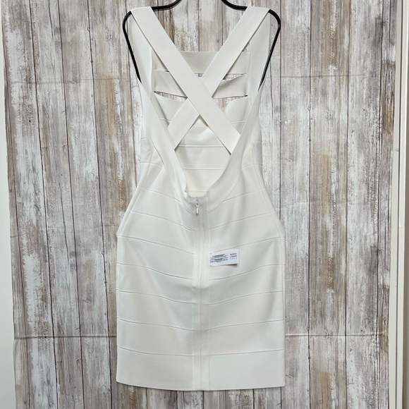 Hervé Léger Icon Strappy Mini Dress - Picture 8 of 16